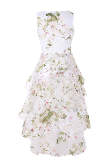 1950s Vestido Vintage Estampado